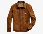 Suede Western Leather Shirt