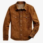 Suede Western Leather Shirt