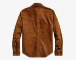 Suede Western Leather Shirt - Image 2