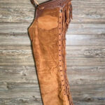 Tan Cowboy Suede Leather-Men